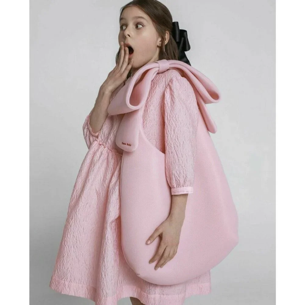 Simone Rocha X H&M Pink Bow Shopper Bag SOLD OUT - Picture 5 of 5